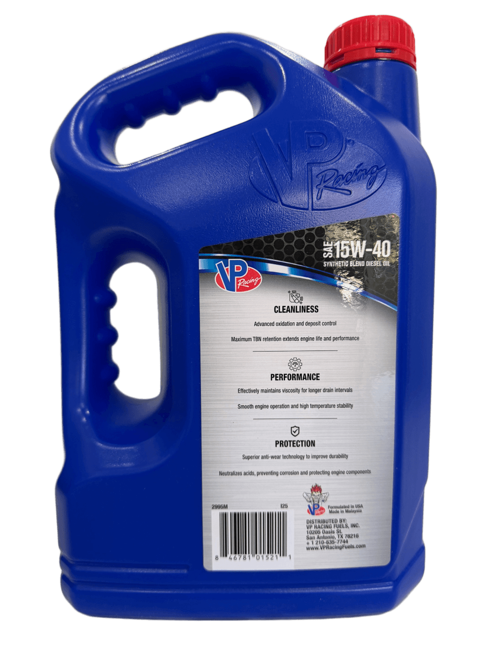 VP Racing Synthetic Blend SAE 15W-40 Diesel Motor Oil Malaysia.