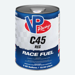 a 5-gallon pail of VP C45 REG race fuel