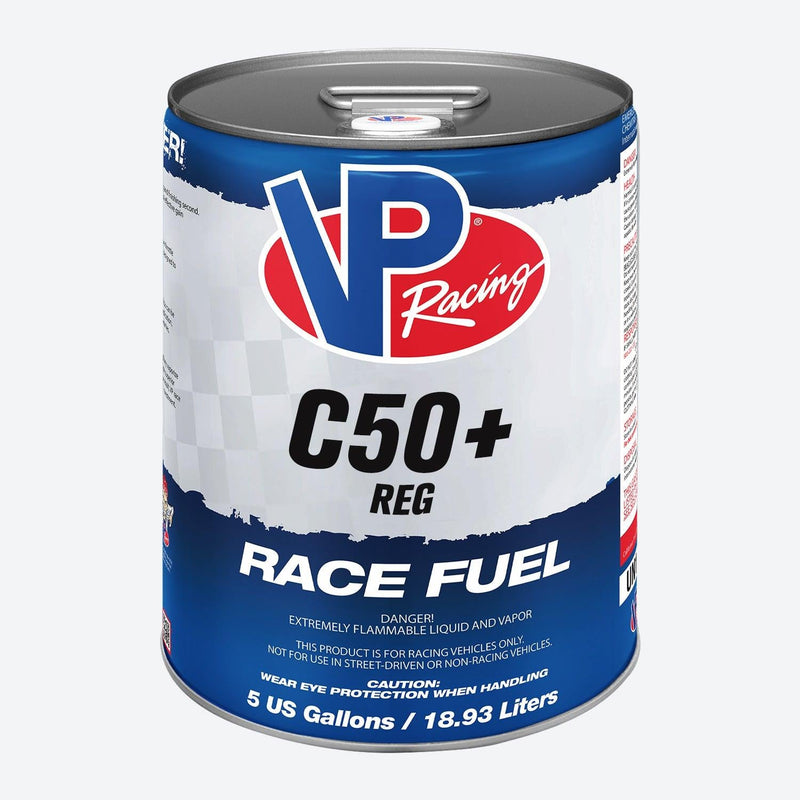 VP Racing C50+ REG Race Fuel.