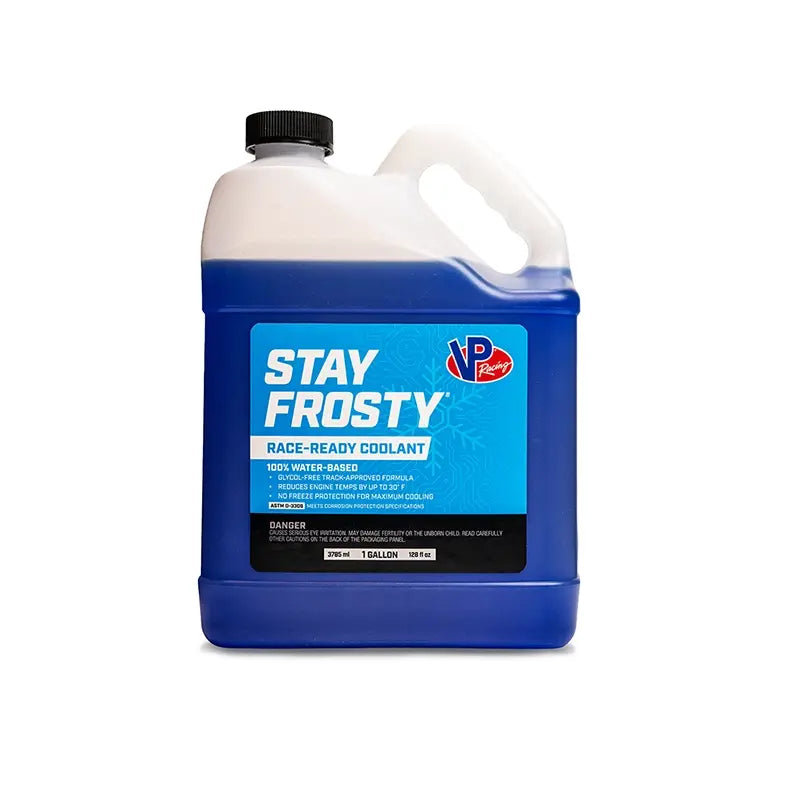 VP Racing Stay Frosty Race Ready Coolant.