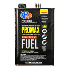 VP Racing ProMax™ 50:1 (97 Octane) Premix 2 Cycle Fuel for Small Engines.