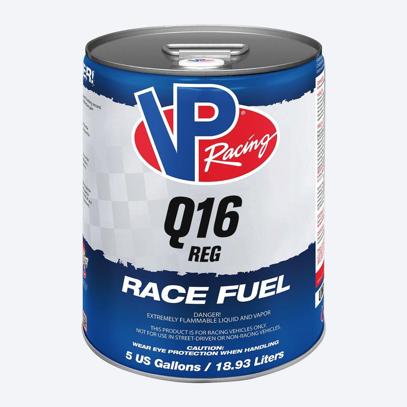 VP Racing Q16 REG Race Fuel Leaded Oxygenated.