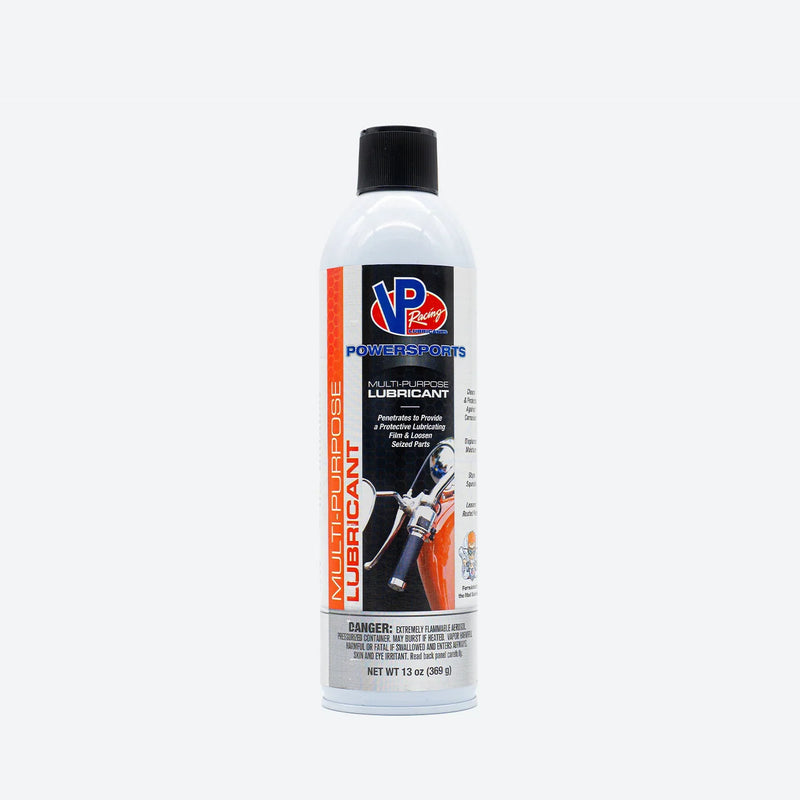 VP Racing Powersports Multi-Purpose Spray Lubricant.