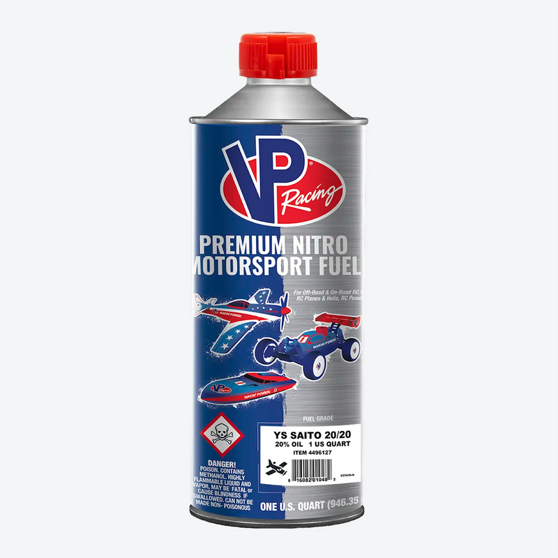 one quart of YS Saito 4-stroke 20 20 RC aviation fuel