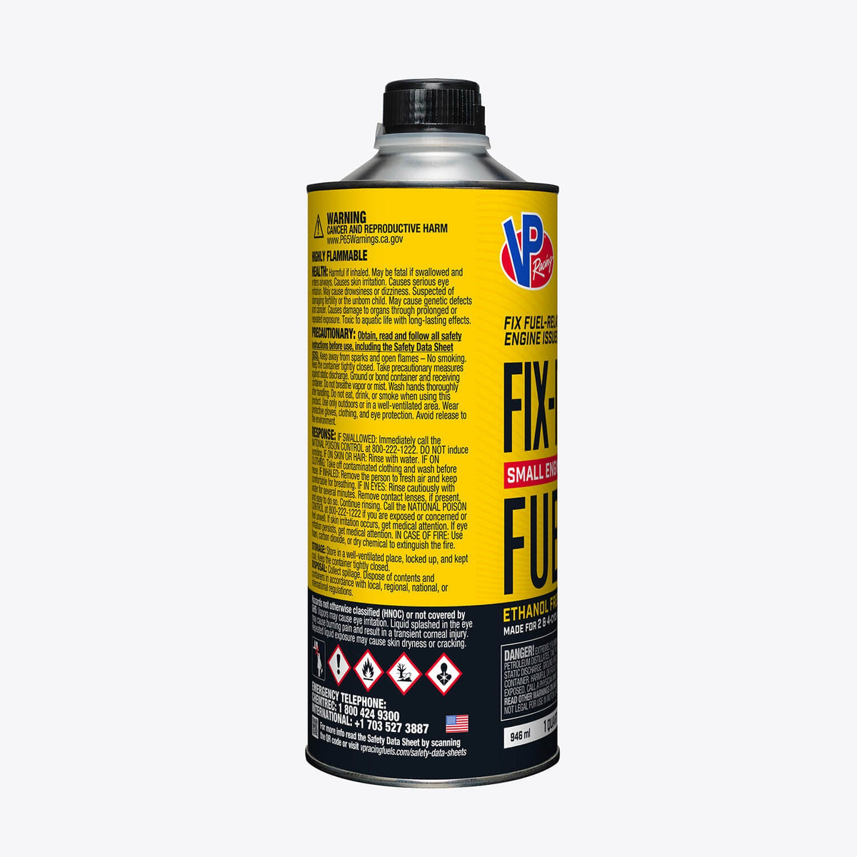 A one-quart bottle of VP Fix-It-Fuel