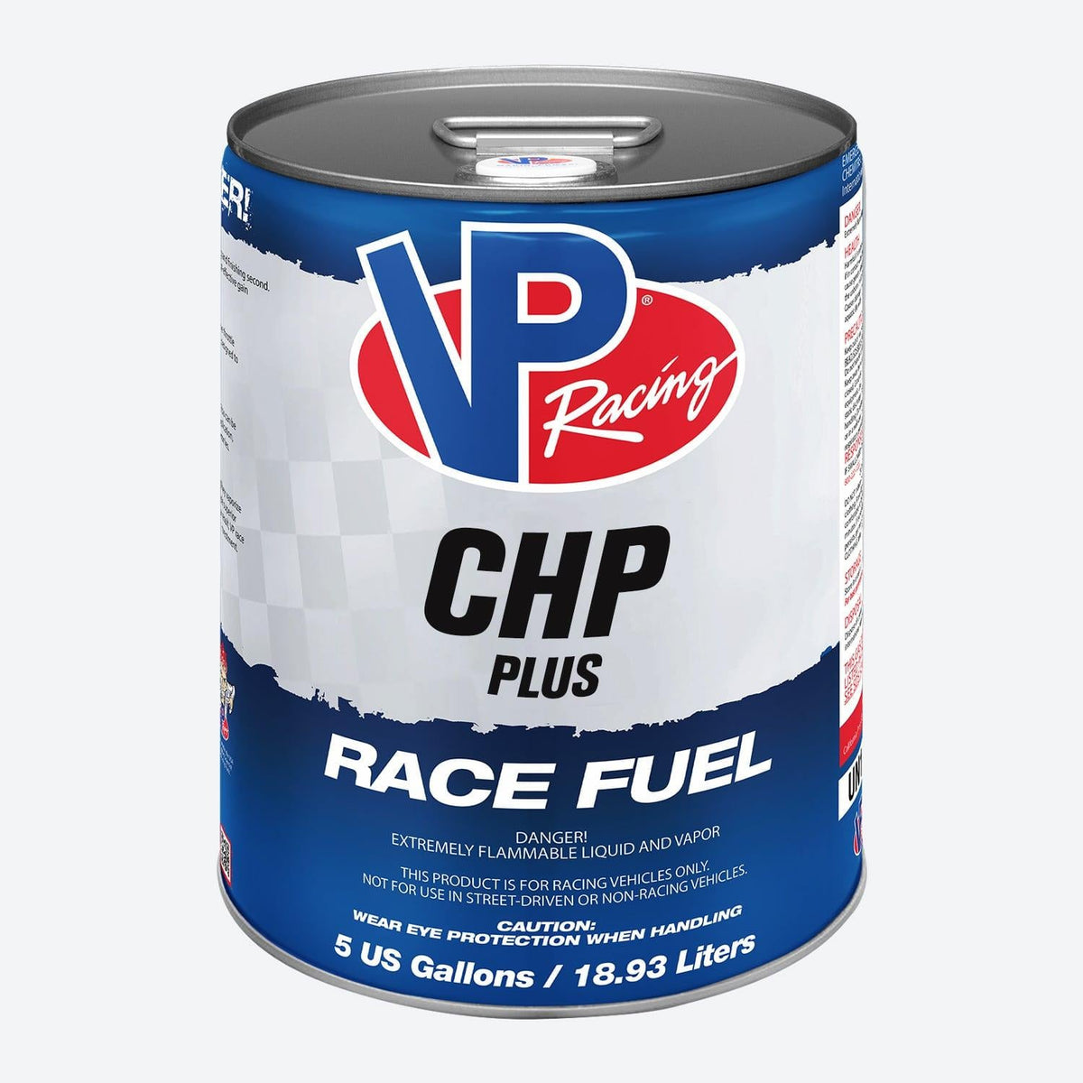 VP Racing CHP PLUS Race Fuel.