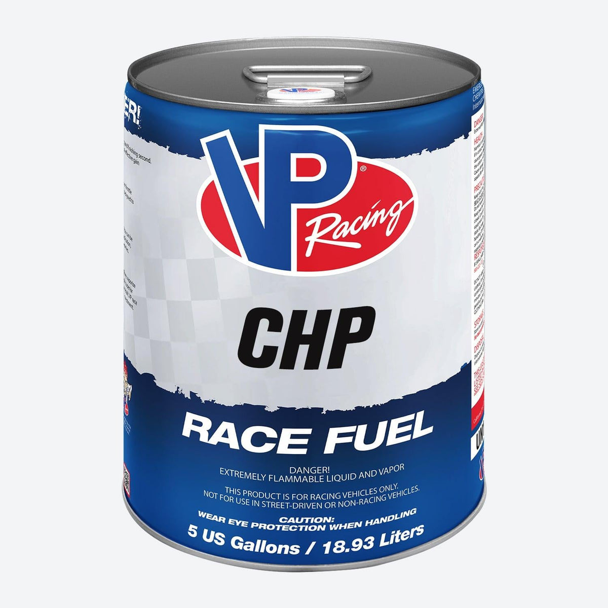 VP Racing CHP Racing Fuel.