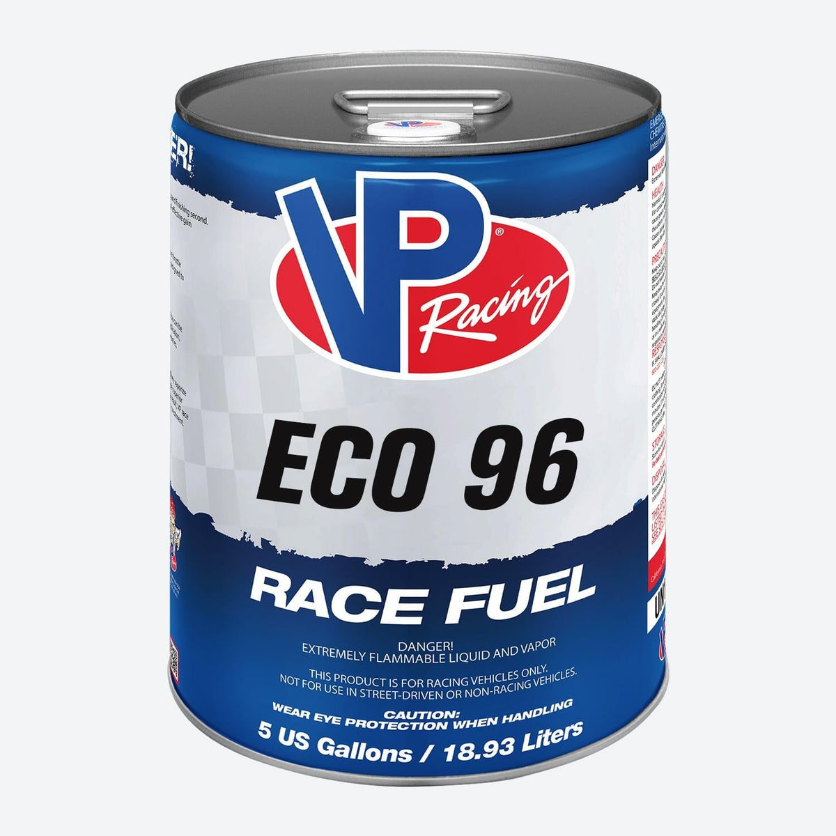 VP Racing Eco 96 Race Fuel.