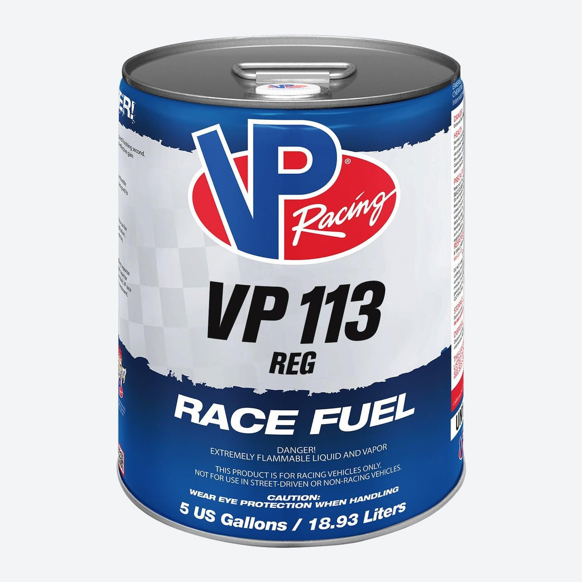 VP Racing 113 REG Race Fuel.