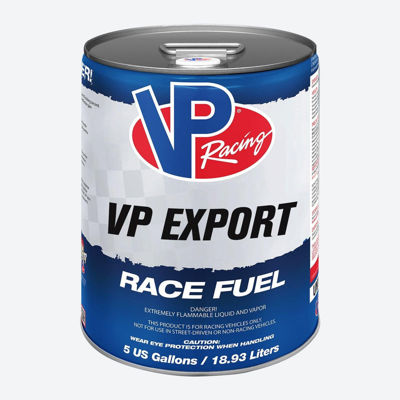VP Racing Export Race Fuel.
