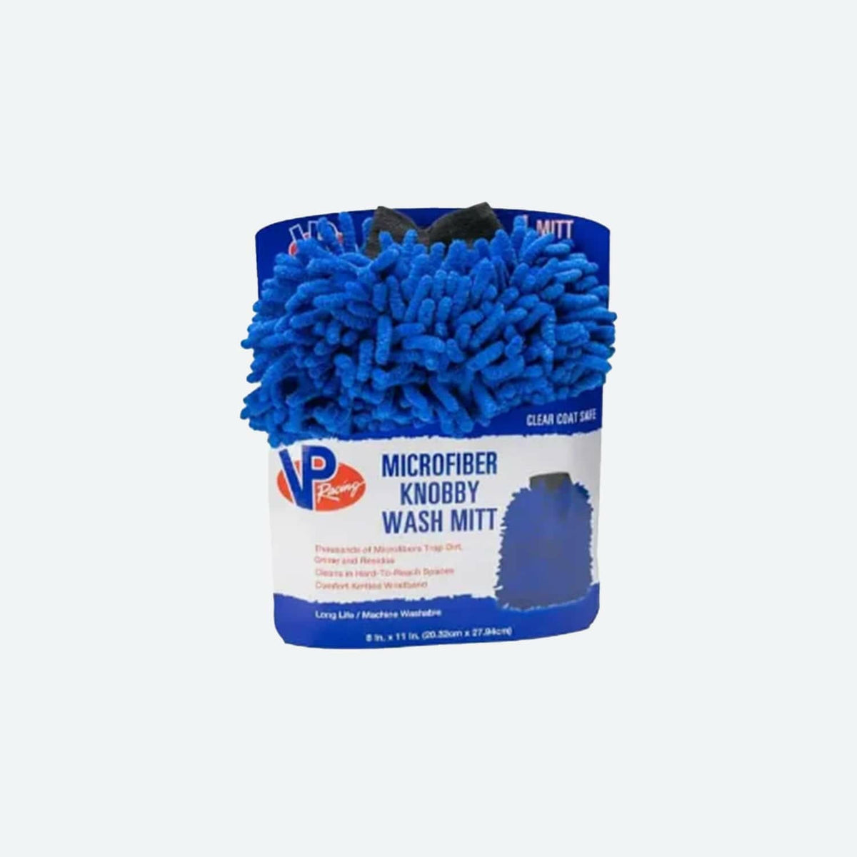 VP RACING MICROFIBER KNOBBY WASH MITT CLEANING ACCESSORY.