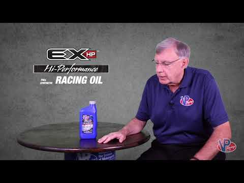 VP Racing EX-HP SAE 0W50 Full Synthetic Racing Oil.