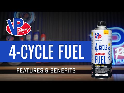 VP Racing 4-Cycle Fuel: Ethanol-Free Small Engine Fuel.