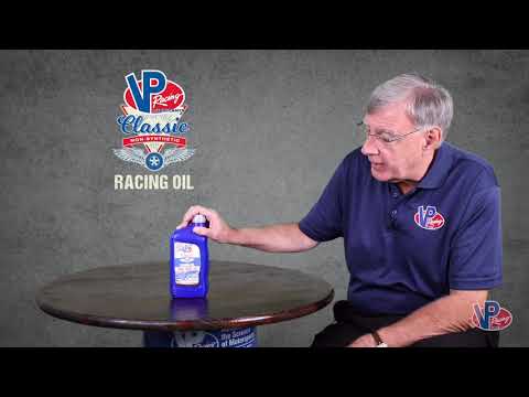 VP Racing Classic™ SAE 10W30 Non-Synthetic Racing Oil.