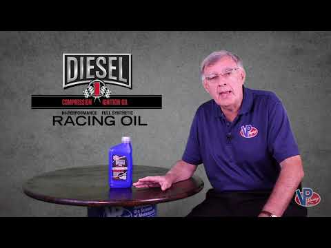 VP Racing CI1 Hi-Performance SAE 5W40 Synthetic Diesel Engine Racing Oil.