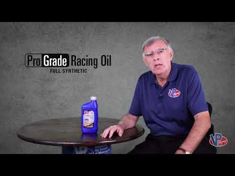 VP Racing Pro Grade SAE 0W20 Full Synthetic Oil for Racing.