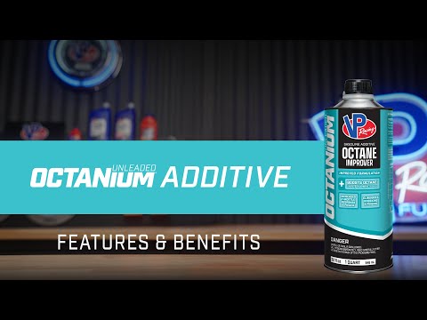VP Racing Octanium® Unleaded Fuel Octane Booster.