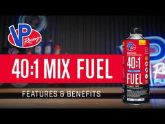 VP Racing 40:1 Fuel Mix: Premixed Ethanol-Free.