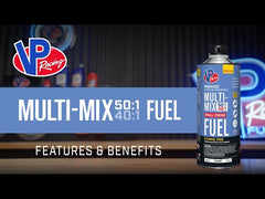VP Racing Multi-Mix 40:1 - 50:1 Premixed Fuel for 2-Cycle Engines.